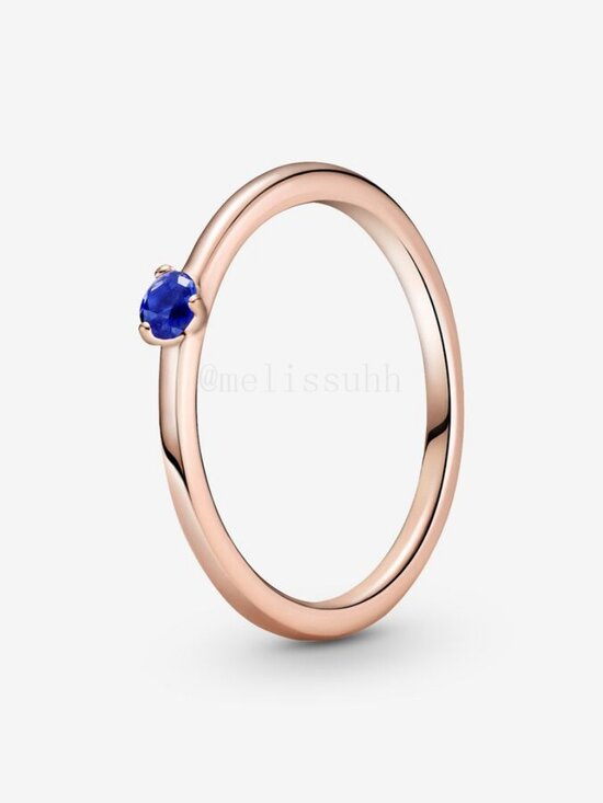 Pandora Jewelry - Pandora Stellar Blue Solitaire Ring